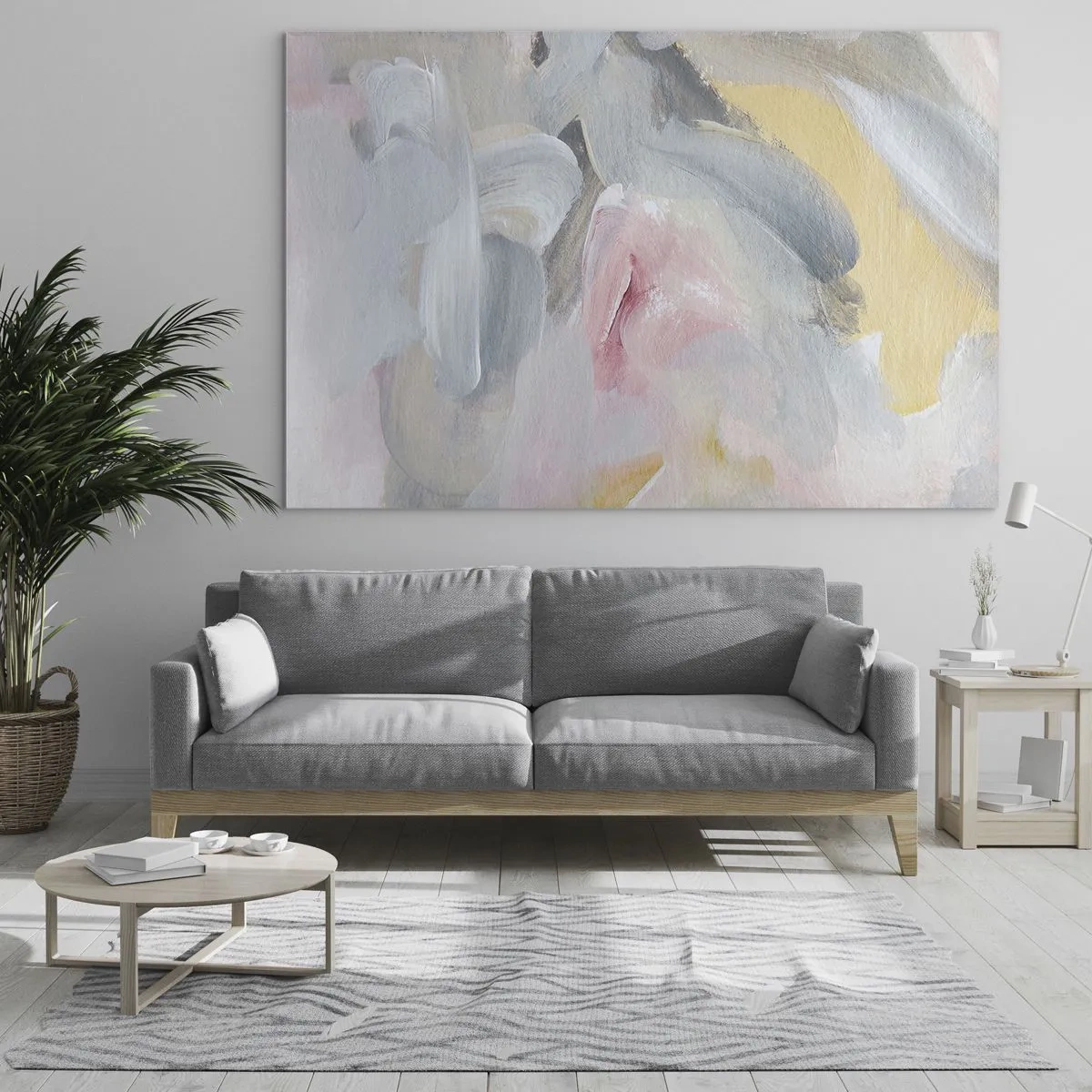 Obraz na skle - V pastelovom svete - 100x70 cm