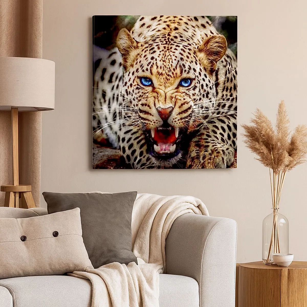 Obraz na plátne - Zlosť kráse neškodí - 30x30 cm