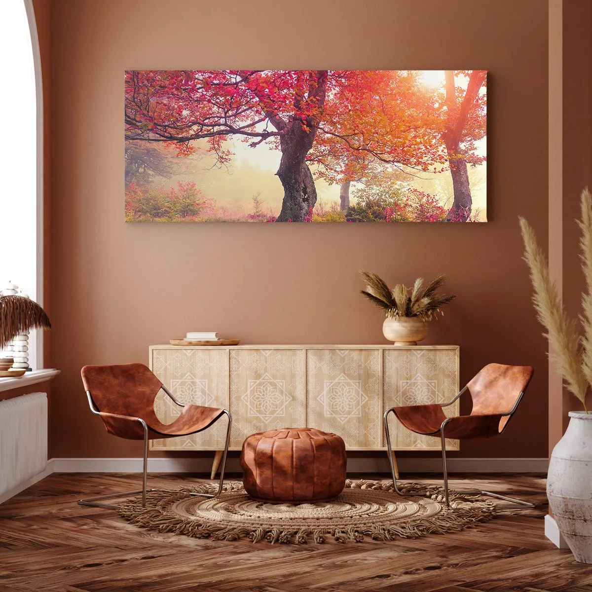 Obraz na plátne - Šialenstvo rozkvetu - 100x40 cm