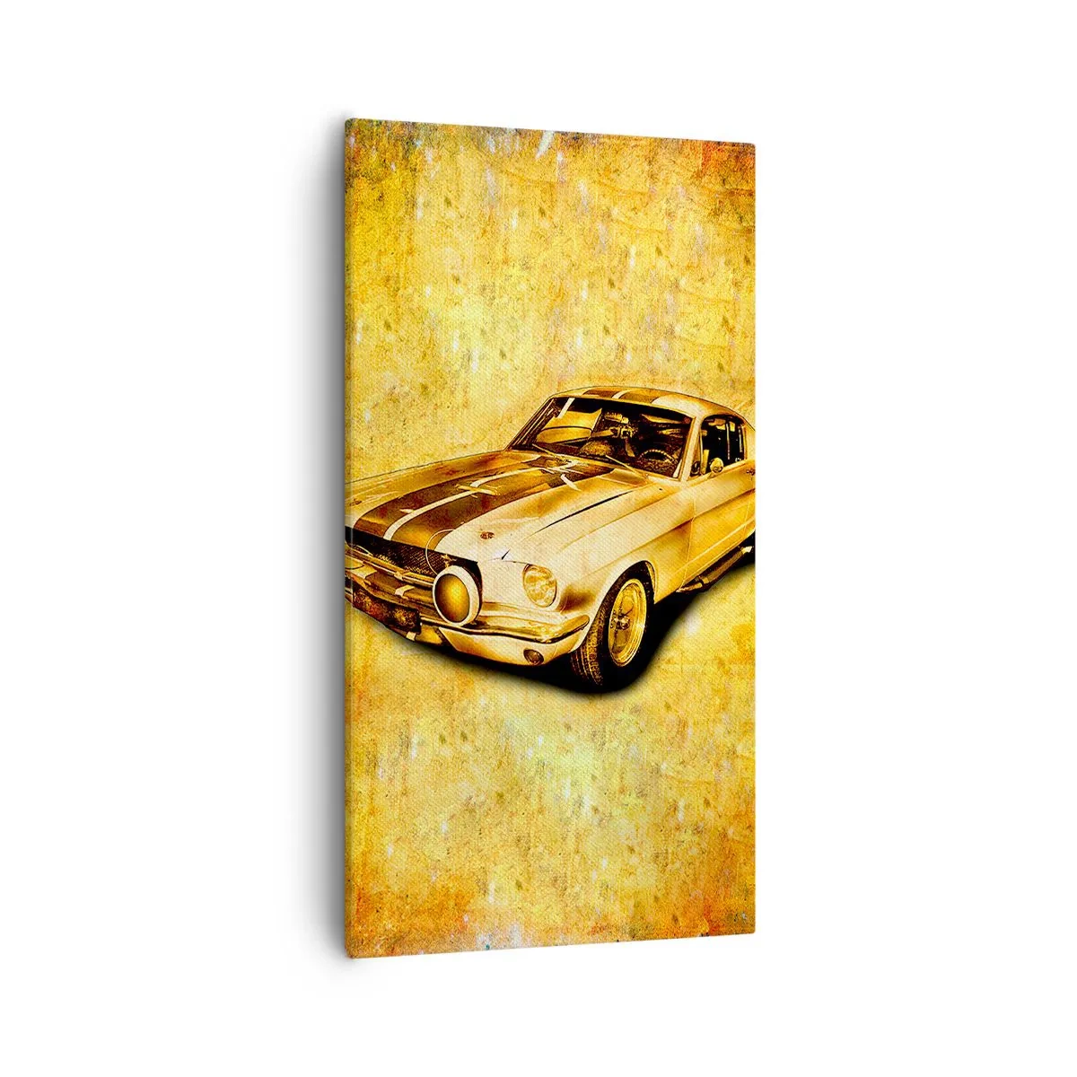 Obraz na plátne - Šialené 70. roky - 55x100 cm