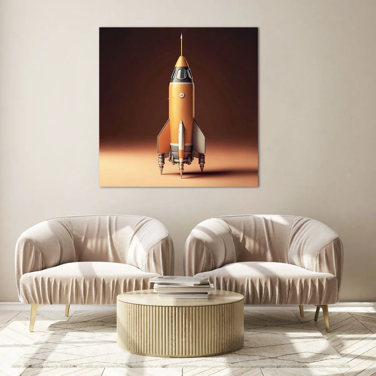 Obraz na skle - Začína to snom - 70x70 cm