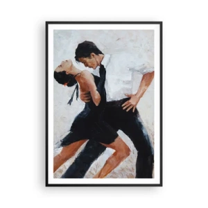 Plagát v čiernom ráme - Tango mojich túžob a snov - 70x100 cm