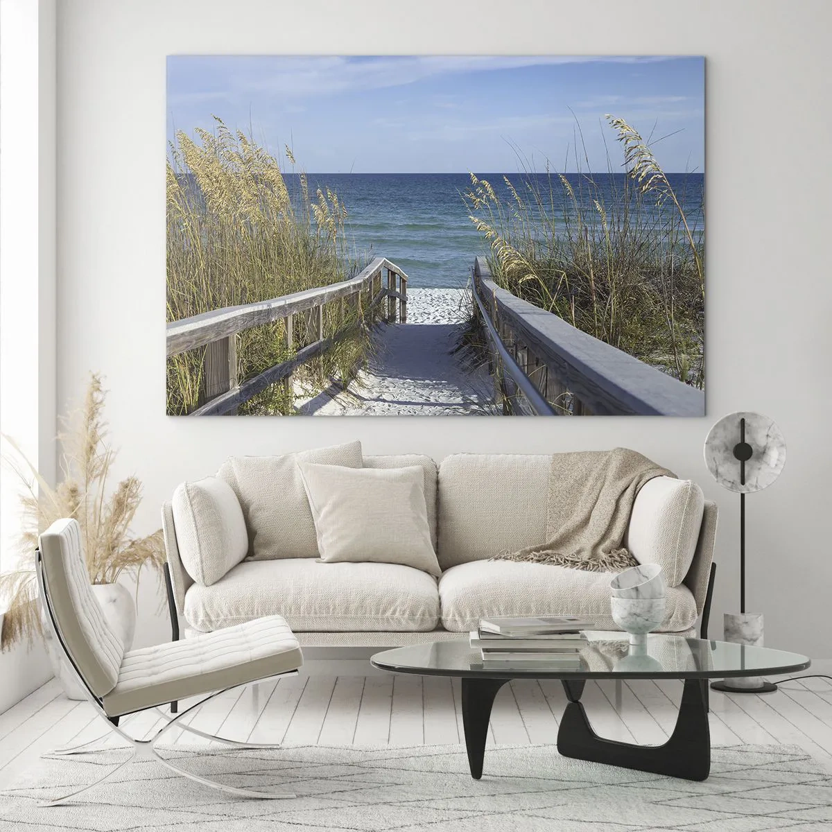 Obraz na skle - Na slnku, vo vetre - 120x80 cm