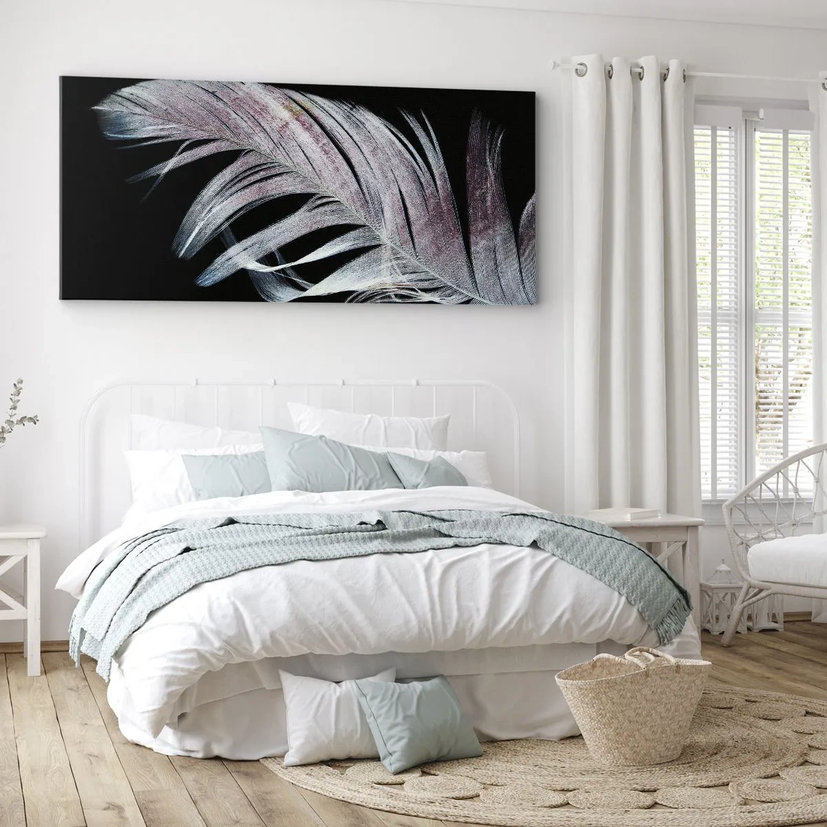 Obraz na plátne - Premýšľajte o dotyku - 120x50 cm