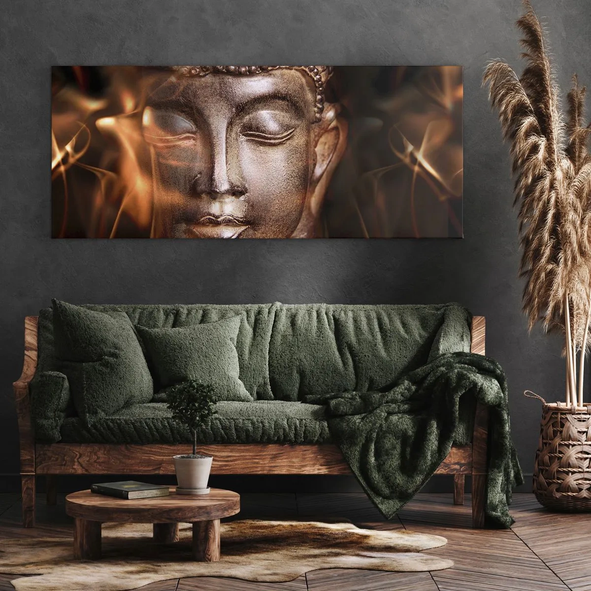 Obraz na plátne - Existuje iba tu a teraz - 100x40 cm