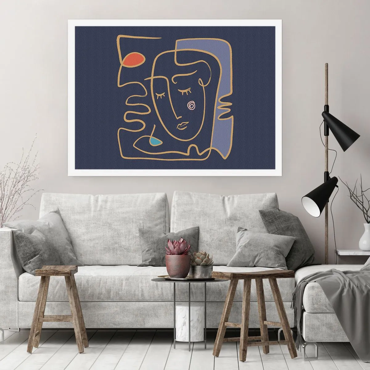 Plagát - V zádumčivosti - 70x50 cm