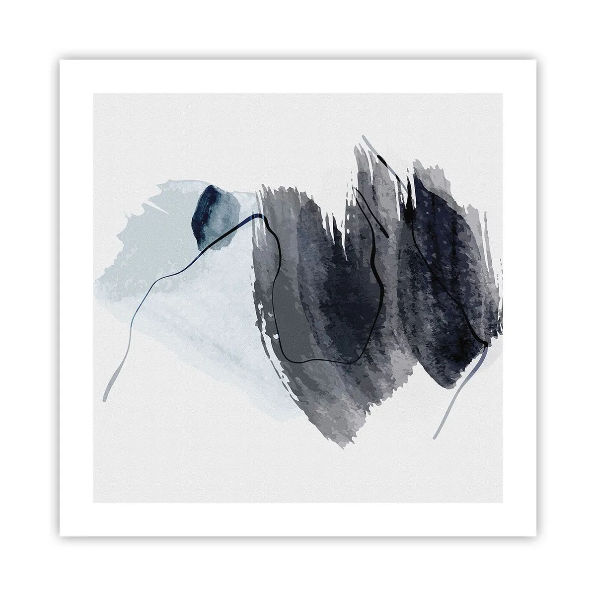 Plagát - Intenzita a pohyb - 50x50 cm