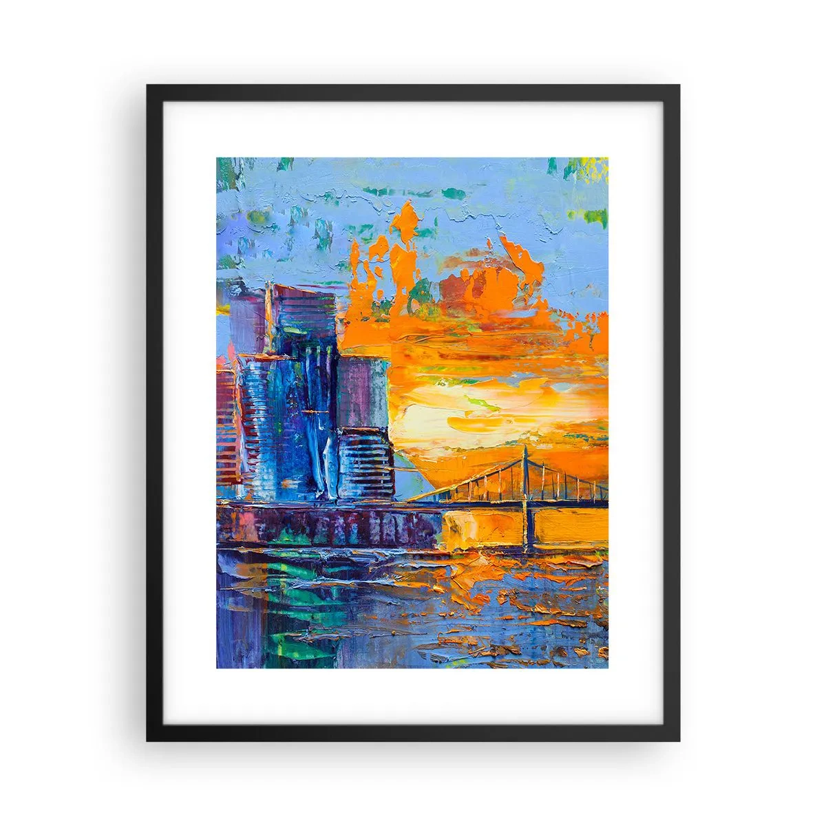 Plagát v čiernom ráme - Kultúra a príroda - 40x50 cm