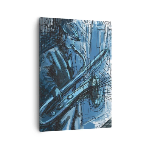 Obraz na plátne - Mestská rapsódia - 50x70 cm