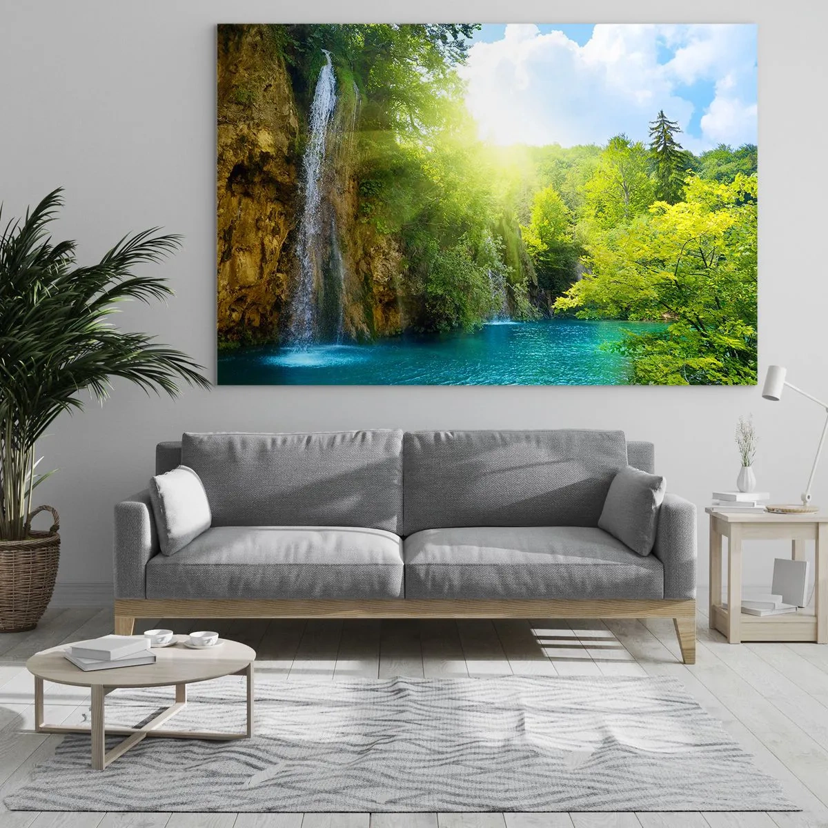 Obraz na skle - To musí byť Eden - 120x80 cm