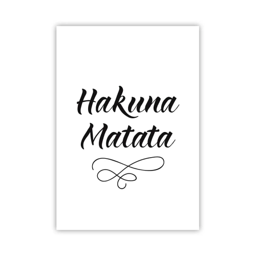 Plagát - Najlepšia rada - 70x100 cm