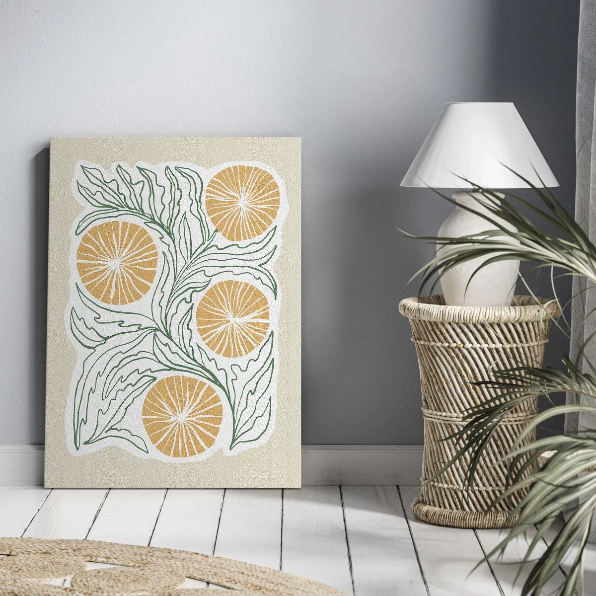 Obraz na plátne - Etnicky s abstraktným nádychom - 65x120 cm