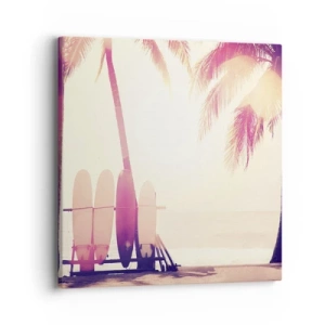 Obraz na plátne - Bude to skvelý deň - 40x40 cm