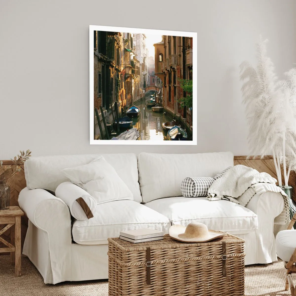 Plagát - V benátskom zákutí - 60x60 cm