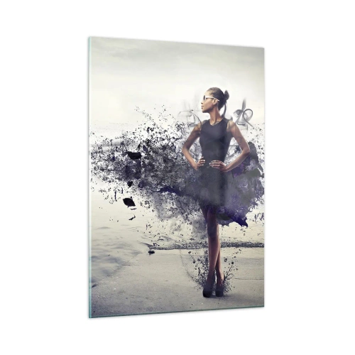 Obraz na skle - Africká Venuša - 50x70 cm