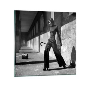 Obraz na skle - Mestská elegancia - 70x70 cm