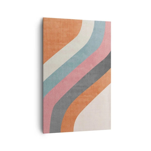 Obraz na plátne - Diagonálna kompozícia – pohyb - 80x120 cm