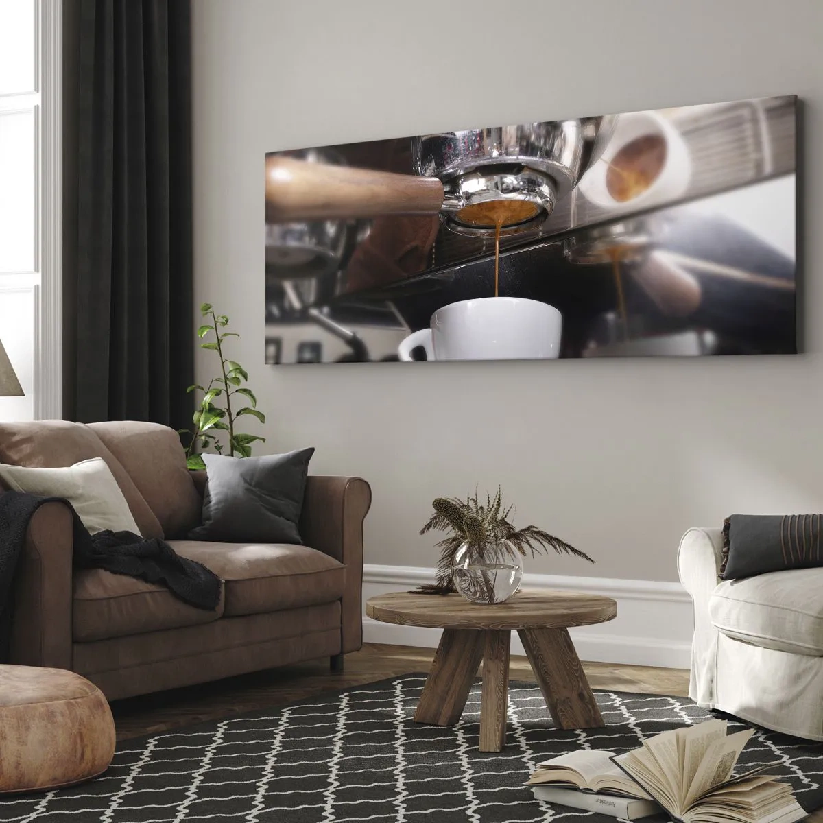 Obraz na plátne - Dobrá chvíľa dňa - 100x40 cm