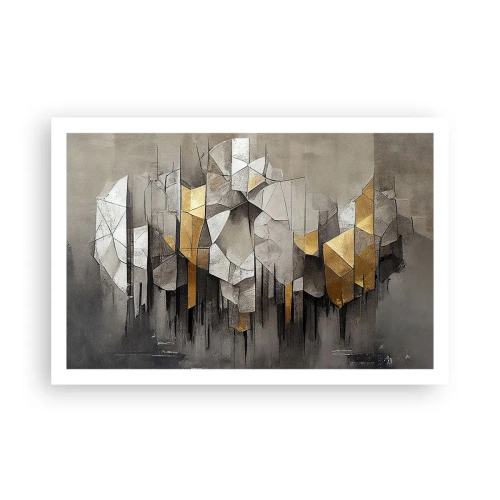 Plagát - Kompozícia z ľadu a svetla - 91x61 cm