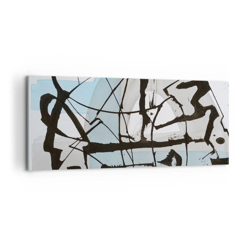 Obraz na plátne - Aj napriek tomu modrý - 100x40 cm