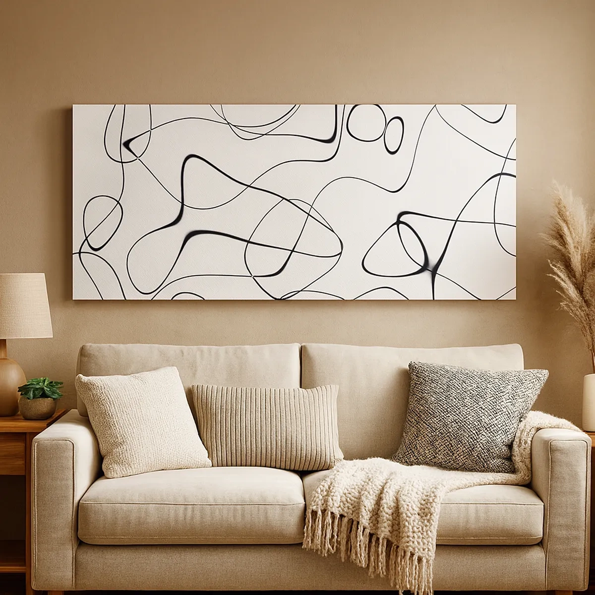 Obraz na plátne - Cesty života, zákruty osudu - 30x30 cm