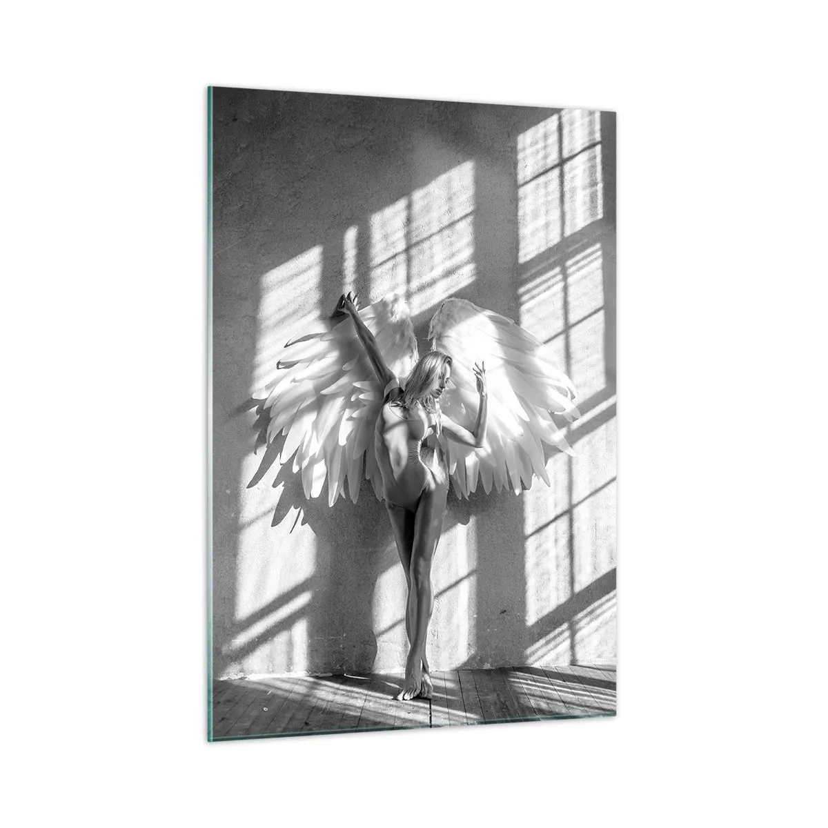 Obraz na skle - Priamo z neba - 50x70 cm