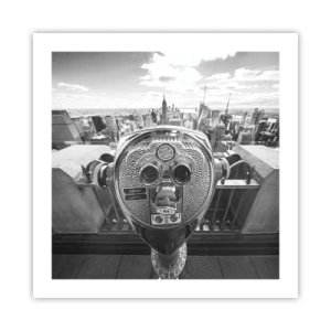 Plagát - Mesto nad mestami - 50x50 cm