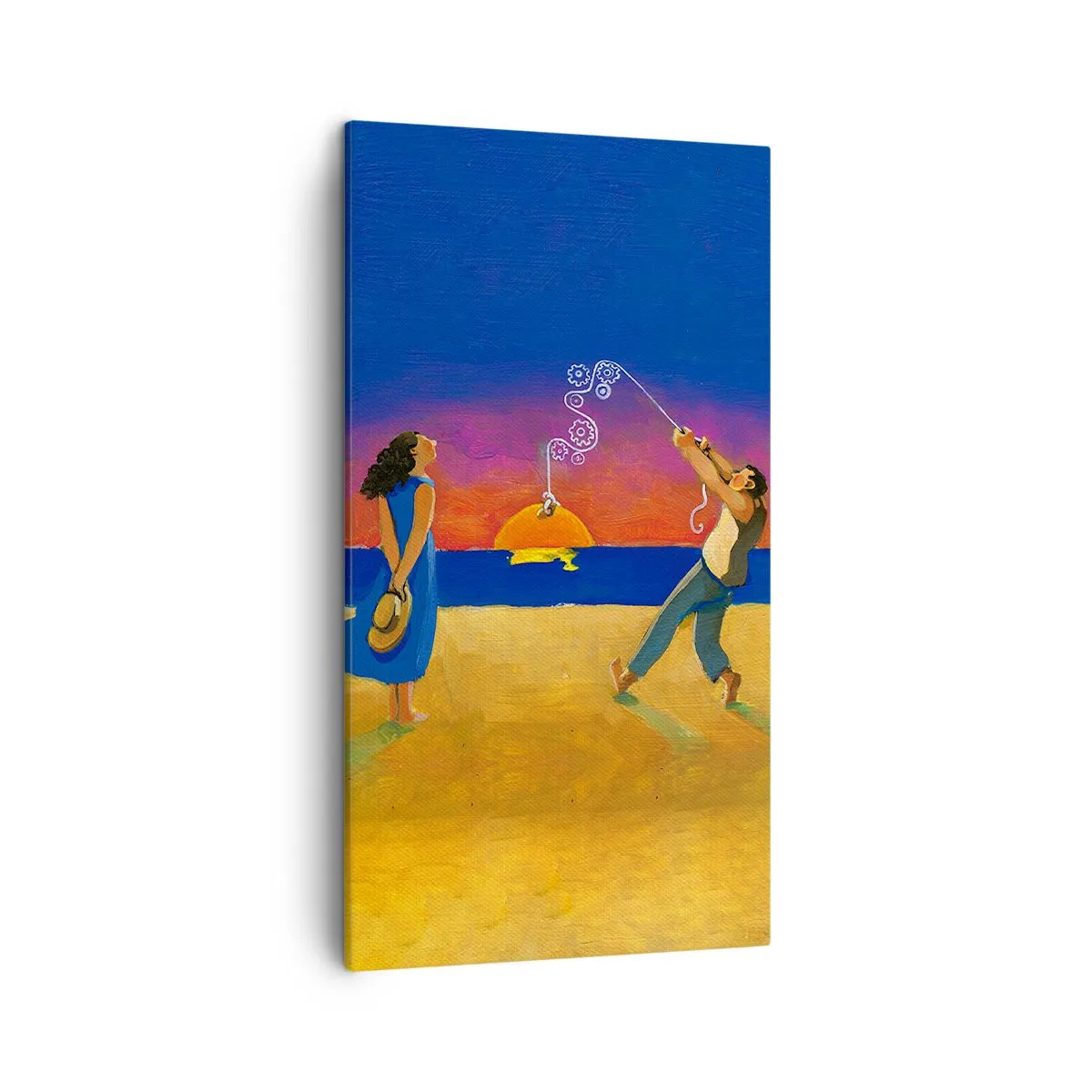 Obraz na plátne - Viac ako hviezda z neba - 45x80 cm