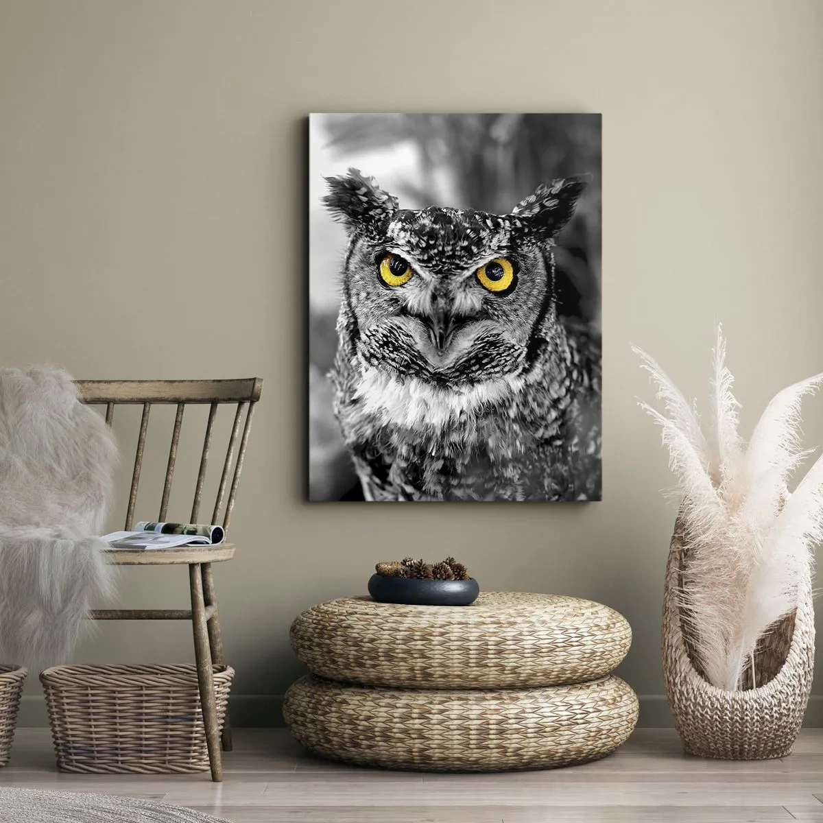 Obraz na plátne - Nič sa neschová - 55x100 cm