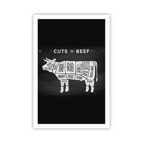Plagát - Šlabikár mäsiara - 61x91 cm