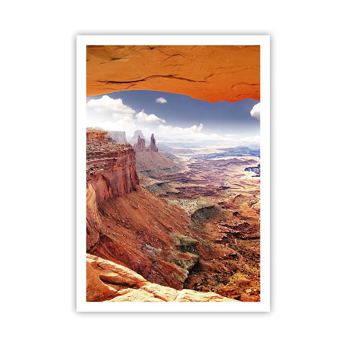 Plagát - Vytesané samotnou prírodou - 70x100 cm