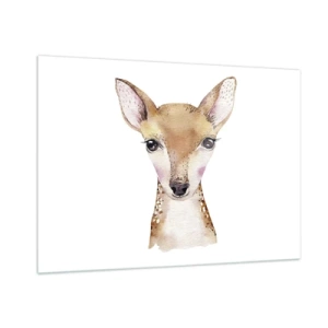 Obraz na skle - Povaha nevinnosti - 100x70 cm