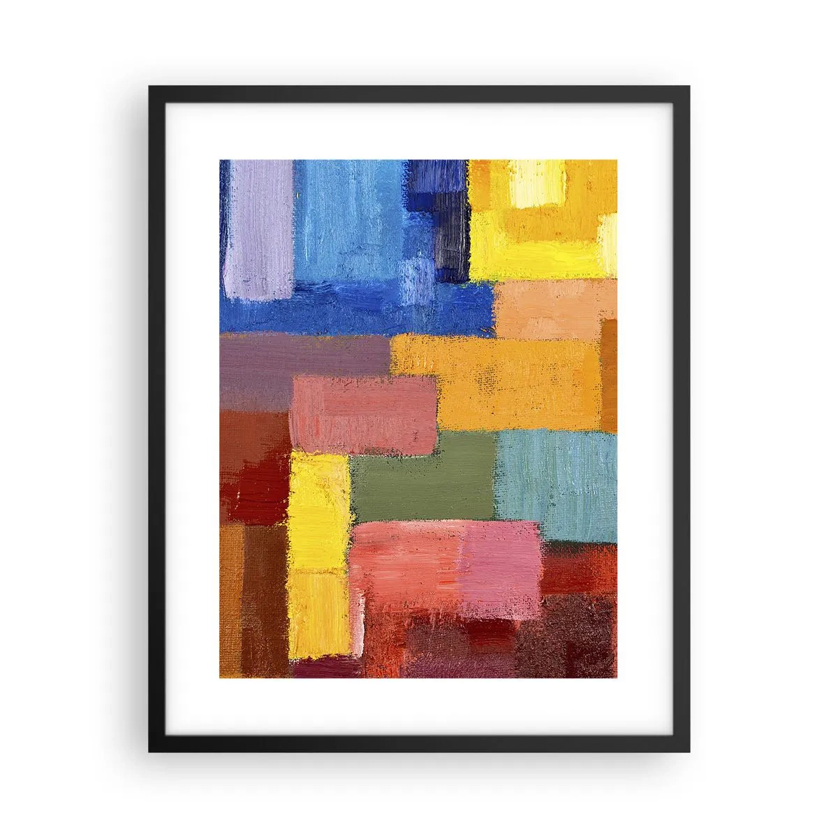 Plagát v čiernom ráme - Každý iný, všetky farebné - 40x50 cm
