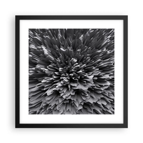 Plagát v čiernom ráme - Ostrejšie to už nebude - 40x40 cm