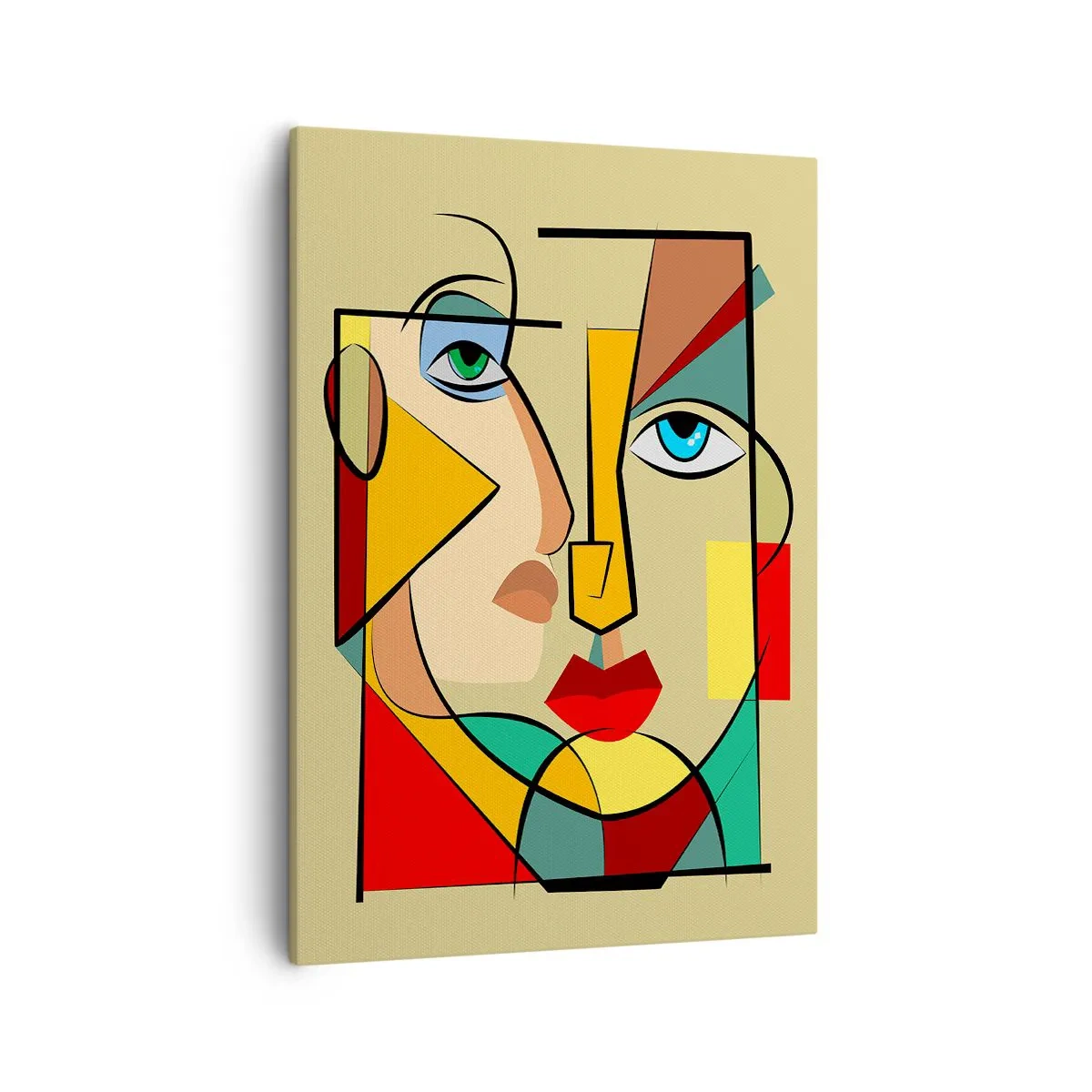 Obraz na plátne - Zhodný pár - 50x70 cm