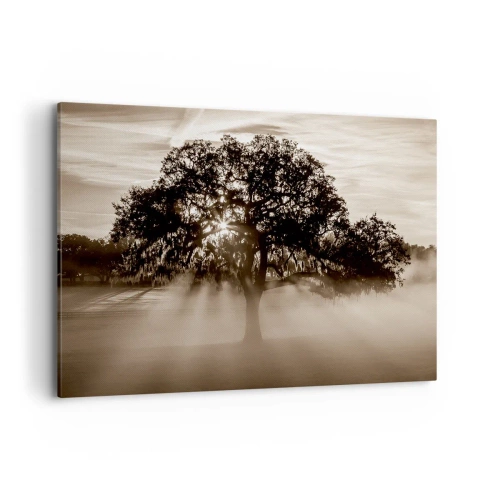 Obraz na plátne - Strom správ samotného dobra - 120x80 cm