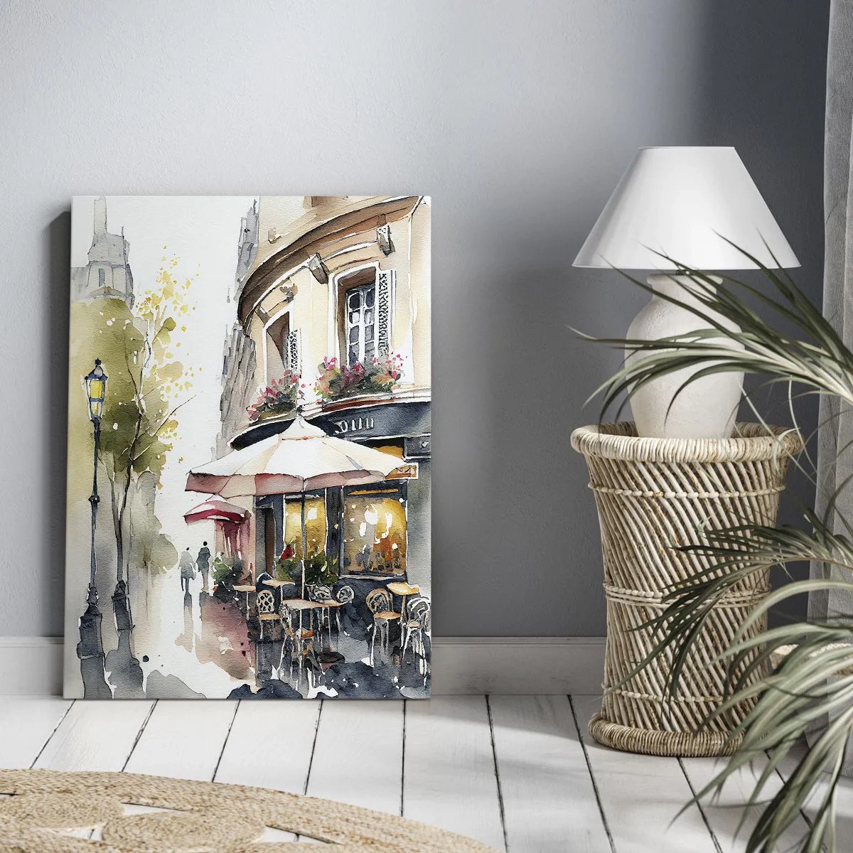 Obraz na plátne - Parížske ráno - 50x70 cm