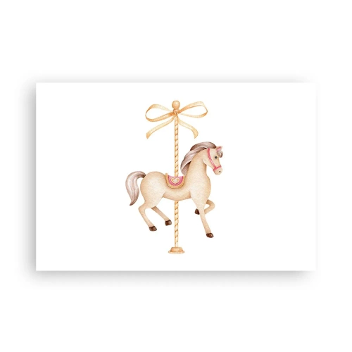 Plagát - Elegantným klusom - 91x61 cm