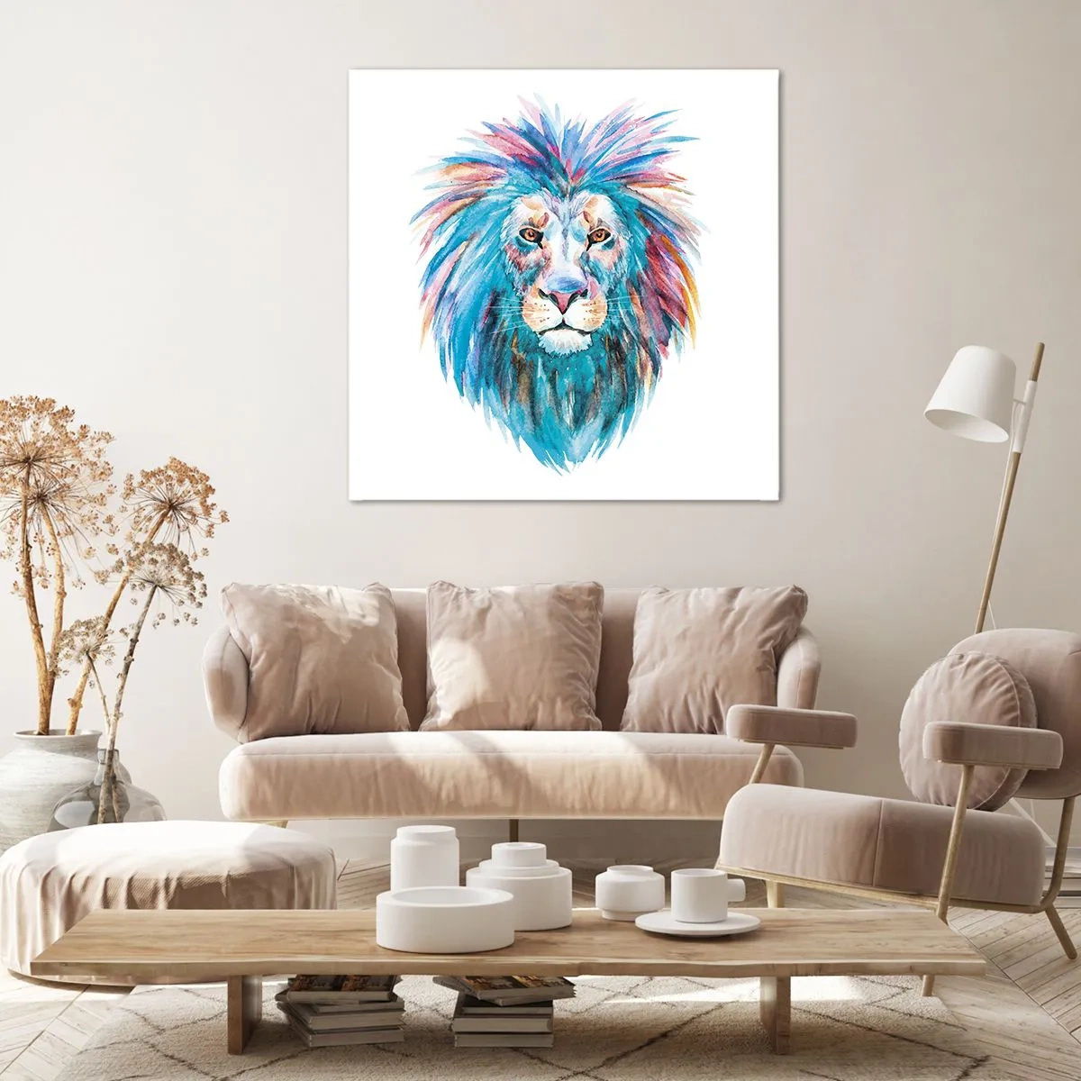 Obraz na plátne - Elektrizujúca aura - 30x30 cm