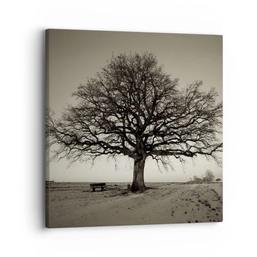 Obraz na plátne - Odtiaľ až do večnosti - 30x30 cm