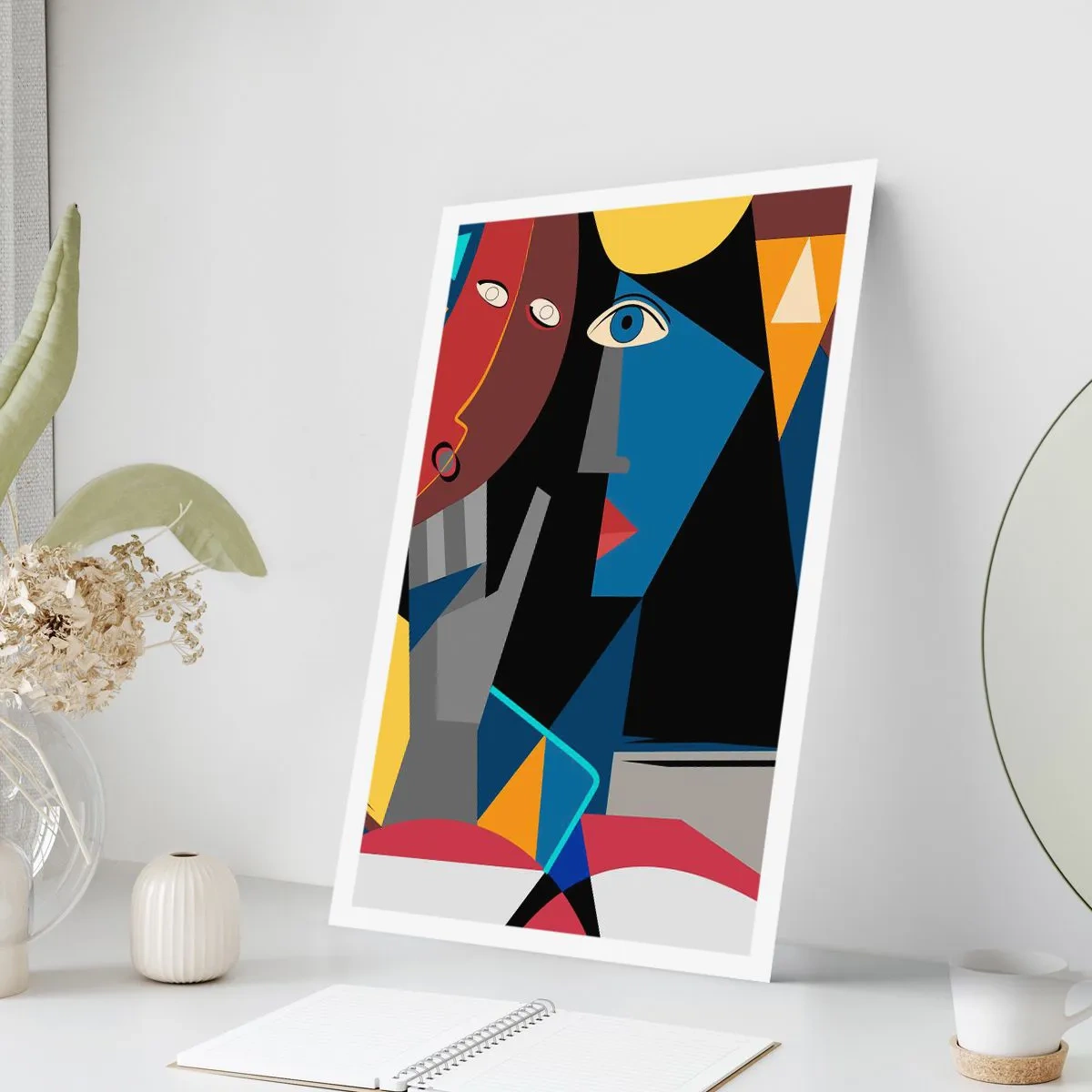 Plagát - Konverzácia kubistov - 40x50 cm