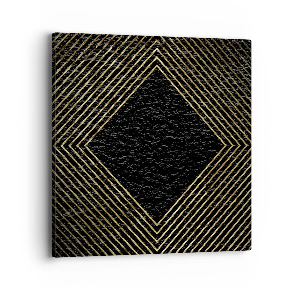 Obraz na plátne - Geometria v štýle glamour - 40x40 cm