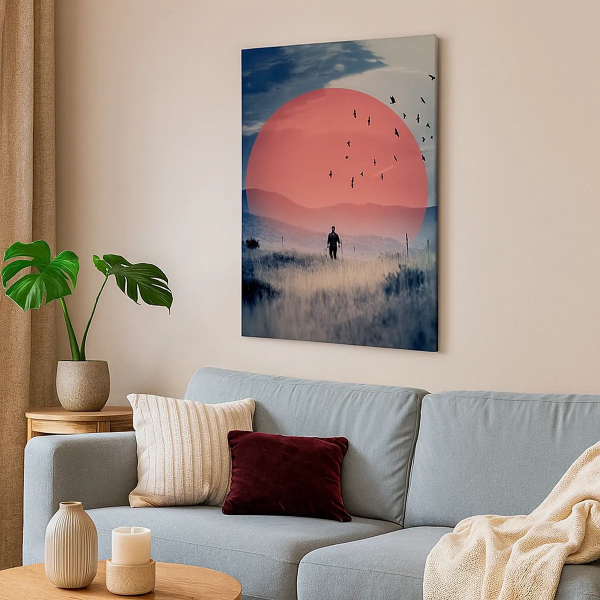 Obraz na plátne - Vo svojom živle - 50x70 cm