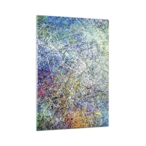 Obraz na skle - To nie je tak jednoduché - 50x70 cm