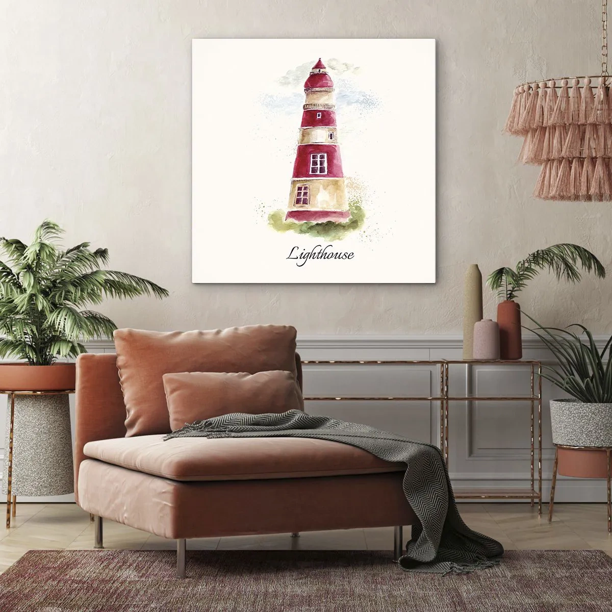 Obraz na plátne - Tu je vždy počasie - 70x70 cm