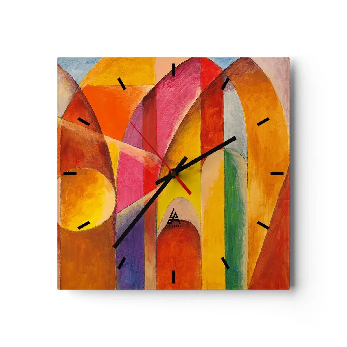 Nástenné hodiny - Katedrála slnka - 30x30 cm