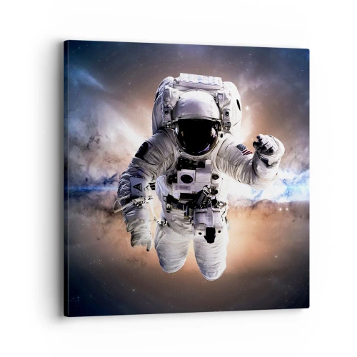 Obraz na plátne - Pozdravy z vesmíru - 40x40 cm