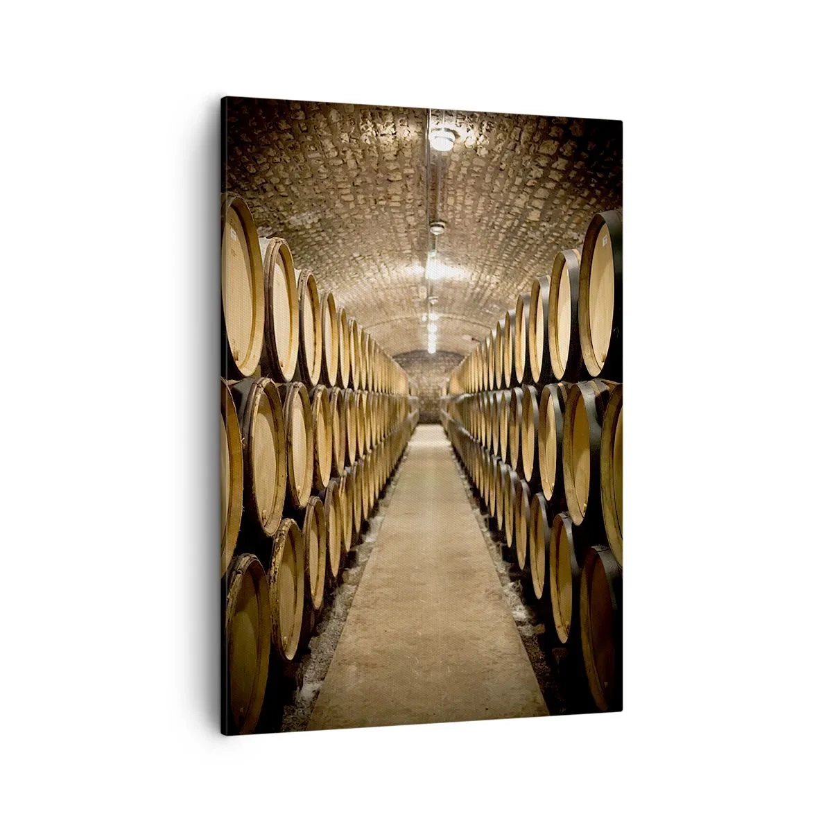 Obraz na plátne - V murovanej pivnici - 50x70 cm