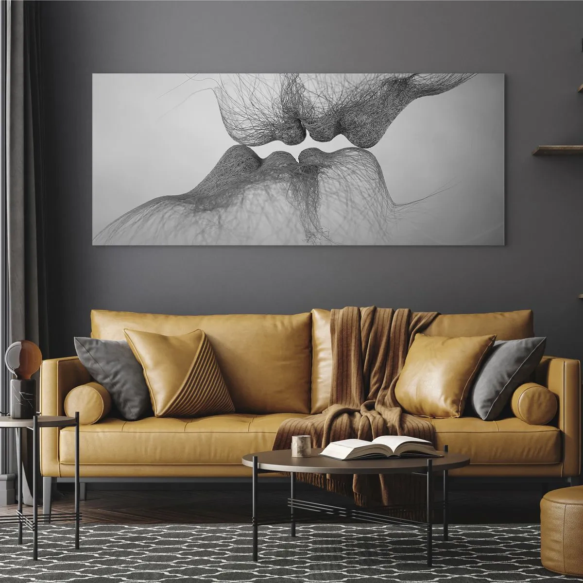 Obraz na skle - Bozk vetra - 120x50 cm