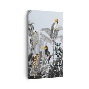 Obraz na plátne - Africká rozprávka - 45x80 cm